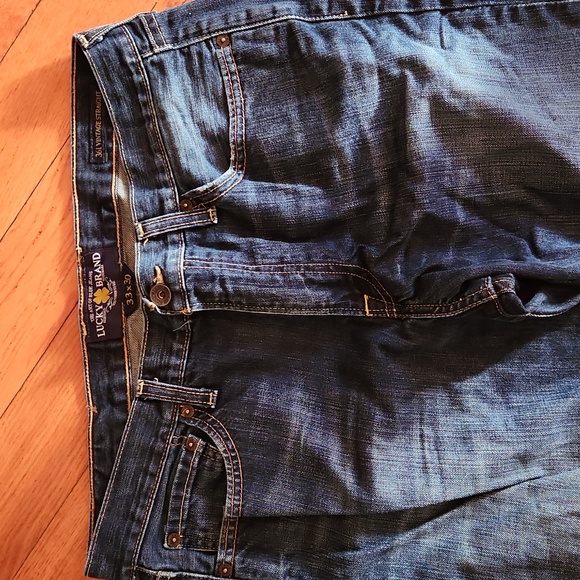 Lucky Brand 361 Vintage Straight Jeans Sz 33 x 30 - Picture 3 of 11